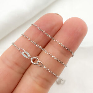 white gold chain