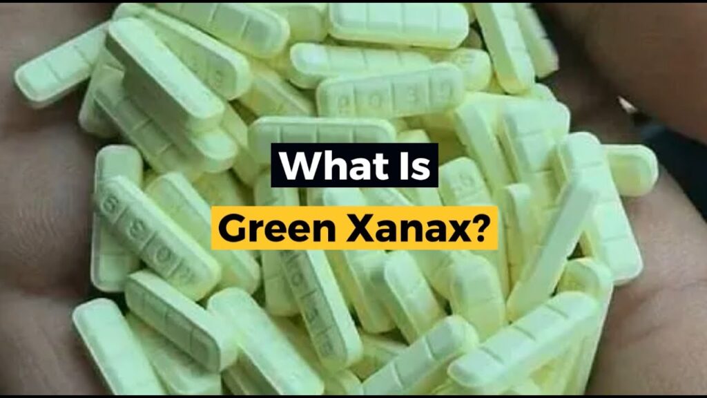Green Xanax Bars