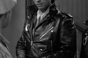 black leather jacket from The Twilight Zone