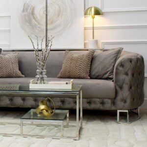 velvat sofa
