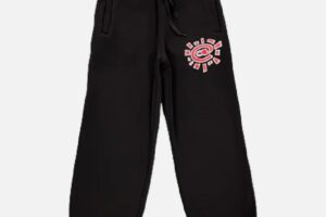 Adwysd Relaxed Joggers Black Red