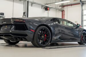 Lamborghini service workshop in Dubai