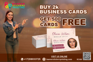 In today’s digital world, making a strong first impression still starts with a professional business card. Whether you’re an entrepreneur, freelancer, small business owner, or corporate professional, a minimalist business card speaks volumes about your brand — clean, elegant, and unforgettable. At Banner Stickers Printing USA, we bring you the best business card printing deal in the country! Buy 2000 minimalist business cards and get 500 business cards absolutely FREE. This exclusive offer lets you elevate your branding while saving more. Our business cards are printed on premium-quality cardstock with vibrant colors, sharp details, and smooth finishes, ensuring every card you hand out makes a lasting impression. 🏷️ Why Choose Minimalist Business Cards? Minimalist design is more than just simplicity — it’s sophistication. In a world overloaded with information, clean and elegant designs are what truly stand out. A minimalist business card focuses on what matters most: Your name and title Your brand identity or logo Your contact information With ample white space and neat typography, these cards create a professional, modern look that instantly conveys credibility and class. At Banner Stickers Printing USA, we help you design and print minimalist business cards that align perfectly with your personal or corporate brand identity. 💎 Why Our Business Cards Are Different When you choose Banner Stickers Printing USA, you’re not just buying business cards — you’re investing in your brand image. Here’s what makes our minimalist business cards a customer favorite across the USA: ✅ Premium Paper Quality: We use durable, thick cardstock that feels luxurious and looks professional in every handshake. ✅ Crisp, High-Resolution Printing: Your logo and text are printed using advanced digital printing for maximum clarity and precision. ✅ Matte, Glossy, or Soft-Touch Finish: Choose from a range of finishes that best complement your brand style — whether bold and glossy or smooth and refined. ✅ Eco-Friendly Ink: We print using environmentally safe, fade-resistant inks that deliver consistent, rich color quality. ✅ Fast Nationwide Delivery: Receive your full order within 5–7 business days, right at your doorstep anywhere in the USA. ✅ Free 500 Business Cards: Buy 2000 cards and get 500 extra — perfect for networking events, conferences, or new marketing campaigns. ✨ Who Needs Minimalist Business Cards? Our custom minimalist business cards are perfect for professionals across every industry, including: Entrepreneurs & Startups Real Estate Agents Designers & Freelancers Consultants & Accountants Corporate Executives Retail Business Owners Marketing & Sales Teams Event Planners & Photographers A high-quality business card not only introduces you — it represents your professionalism, reliability, and attention to detail. 🎨 Customize Your Business Card Your Way At Banner Stickers Printing USA, customization is at the heart of everything we do. You can personalize your business cards in every way possible: Choose from standard or custom sizes Select matte, glossy, or soft-touch lamination Add spot UV for a luxury finish Upload your logo, artwork, or QR code Choose one-sided or double-sided printing Don’t have a design yet? No problem! Our expert graphic design team offers free design review and support to ensure your cards look flawless and professional. 📦 Buy 2000 Get 500 Free – The Ultimate Value Deal Business cards are something every professional needs in bulk. That’s why this deal is perfect for networking, marketing campaigns, and brand launches. Here’s how it works: When you buy 2000 minimalist business cards, you’ll automatically receive 500 business cards FREE of cost. It’s the smart way to stock up and save — giving you more cards to share, more opportunities to connect, and more chances to make an impression. 🧭 Benefits of Having Business Cards Even in today’s digital world, a business card remains a powerful marketing tool. Here’s why: 📇 Instant Connection: Exchange contact info quickly and personally. 💼 Professional Impression: Demonstrate credibility and preparedness. 🌍 Offline Branding: Perfect for trade shows, meetings, and conferences. 🔁 Long-Term Visibility: A physical card keeps your name visible long after the meeting ends. With our premium minimalist design, you’ll stand out for all the right reasons — clean, elegant, and professional. ❓ Frequently Asked Questions (FAQs) Q1. What’s the material used for your business cards? We use high-quality thick cardstock with matte, glossy, or soft-touch finish options. Q2. Can I get a custom design? Yes! You can upload your own design or request our free design assistance service. Q3. How long does delivery take? Your order will arrive within 5–7 business days anywhere in the USA. Q4. Are the free 500 cards the same as the purchased ones? Yes, you’ll receive 500 cards free of the same design, size, and finish. Q5. Can I order multiple designs in one batch? Yes, if you have different employees or brands, we can print multiple names or versions in the same order. Q6. What size are the business cards? Standard size is 3.5” x 2”, but custom sizes are available upon request. Q7. Do you offer double-sided printing? Yes! You can print on one or both sides at no extra setup cost. Q8. Are your inks eco-friendly? Absolutely. We use eco-safe, fade-resistant inks for high-quality, sustainable printing. Q9. Do you offer express printing? Yes, express and rush delivery options are available upon request. Q10. How do I place my order? Simply visit BannerStickersPrinting.com, select your quantity and finish, upload your design, and we’ll handle the rest! 🏁 Conclusion Make your first impression a lasting one with Banner Stickers Printing USA’s Minimalist Business Cards. Clean, simple, and elegant — these cards embody modern professionalism. And now, with our special offer — Buy 2000 Business Cards & Get 500 Free — you can enjoy premium printing quality at the best price in the USA. 🎨 Free Design Review 🚚 Fast 5–7 Day Delivery 💰 Unbeatable Prices 💎 Exceptional Print Quality Whether you’re just starting your business or refreshing your brand, our minimalist business cards are your perfect networking companion. Order today and leave your mark with every handshake — only at Banner Stickers Printing USA, where quality, creativity, and affordability meet.