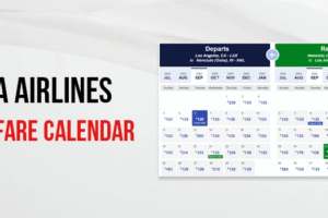Copa Airlines Low Fare Calendar