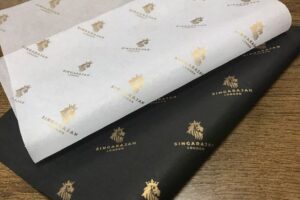 tissue paper with logo