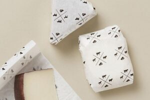 wax paper for cheese storage
