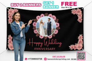 If you’re looking for a cost-effective, high-impact way to promote your business, event, or sale, we’ve got the perfect offer for you! At Banner Stickers Printing USA, when you buy 2 premium vinyl banners, you’ll get 1 banner absolutely FREE — in the same size and quality. Choose from our popular banner sizes: 📏 6ft x 3ft or 5ft x 3ft, printed on durable, weather-resistant vinyl material. This is the perfect deal for business owners, event planners, real estate agents, restaurants, schools, and retail stores looking to grab attention and spread their message far and wide — without spending more. 🏷️ Why Choose Our Vinyl Banners? At Banner Stickers Printing USA, we believe that your banners should make a bold statement — one that stands out, lasts long, and represents your brand with pride. That’s why our premium vinyl banners are printed using state-of-the-art digital printing technology and fade-resistant inks to ensure crisp, vibrant visuals that catch every eye. Here’s what makes our banners stand out: ✅ High-Quality Vinyl (13 oz – 15 oz Material): Strong, flexible, and long-lasting — perfect for indoor and outdoor use. ✅ Weather & UV Resistant: Designed to withstand rain, wind, and sunlight without losing color or shape. ✅ Full-Color HD Printing: Vibrant and sharp designs printed with precision using eco-friendly inks. ✅ Free Grommets & Hemming: Ready to hang banners that look professional and stay secure. ✅ Custom Sizes & Designs: Choose between 6ft x 3ft or 5ft x 3ft — or request a custom size that fits your campaign. ✅ Easy to Clean & Reusable: Simply wipe with a damp cloth to keep your banner looking brand new. 💰 Buy 2, Get 1 Free – The Deal You Can’t Miss When you buy 2 vinyl banners, you’ll receive 1 banner completely FREE of the same size. That means more visibility, more reach, and more savings! For example: Buy 2 banners for your store front, get 1 free for your event promotion. Order 2 banners for your product launch, get 1 extra for your trade show display. Promote 3 different sales or services for the price of 2! This limited-time offer is designed to give you maximum marketing value while keeping costs low — because your business deserves to shine without breaking the bank. 🏢 Perfect for Every Purpose Our custom vinyl banners are one of the most versatile advertising tools available. They work beautifully for: 🏪 Retail Stores: Announce sales, promotions, and grand openings. 🎓 Schools & Universities: Use for events, graduations, and fundraisers. 🎤 Events & Festivals: Perfect for concerts, fairs, and exhibitions. 🏡 Real Estate Agents: Promote open houses and property listings. 🏭 Corporate Businesses: Highlight services, safety messages, or achievements. 🏥 Hospitals & Clinics: Share health campaigns or directional signage. ⛪ Churches & Nonprofits: Announce community programs or charity events. No matter the industry, our banners help you deliver your message boldly and professionally. 🖌️ Customization That Fits Your Brand Every brand has a unique story — and your banners should tell it visually. Our team offers free design assistance to help you create banners that perfectly reflect your goals. Choose your background, font, logo placement, and color palette — or send us your artwork, and we’ll handle the rest. We ensure your banners are printed in full color with perfect clarity and accuracy. Want to include photos, QR codes, or special offers? No problem — our design experts can integrate all your ideas into one cohesive and professional layout. 🚚 Fast, Reliable, and Nationwide Delivery Your time is valuable — and we respect that. That’s why Banner Stickers Printing USA ensures fast nationwide delivery within 5–7 business days. We carefully package every banner to prevent creasing or damage during shipping, so your order arrives ready to hang and impress. 🧼 Easy to Maintain, Built to Last Our vinyl banners are not only durable but also extremely easy to care for. To keep them looking new: Wipe gently with a soft damp cloth. Avoid sharp edges and direct heat. Roll and store in a cool, dry place when not in use. With proper care, your banners can last for years — making this Buy 2 Get 1 Free deal an even smarter investment. ❓ Frequently Asked Questions (FAQs) Q1. What sizes are available for this deal? You can choose from 6ft x 3ft or 5ft x 3ft banners — and get 1 free banner of the same size. Q2. Are the banners suitable for outdoor use? Yes, our premium vinyl banners are weather-resistant and UV-protected, perfect for outdoor advertising. Q3. Can I customize my banner design? Absolutely! You can upload your design or request free design support from our expert team. Q4. Do you include grommets and hems? Yes, all banners come with free reinforced hems and grommets for easy hanging and professional display. Q5. How long will delivery take? Your order will arrive within 5–7 business days anywhere in the USA. Q6. Is the free banner the same size as the purchased ones? Yes, the free banner will be the same size and material as the ones you buy. Q7. Can I order different designs for the free banner? Yes! You can choose the same or a different design for your free banner at no extra cost. Q8. Are your inks eco-friendly? Yes, we use eco-solvent, fade-resistant inks that are safe for indoor and outdoor use. Q9. Can I use the banners multiple times? Of course! Our vinyl banners are reusable, durable, and easy to clean. Q10. How do I place my order? Simply visit BannerStickersPrinting.com, choose your banner size, upload your design, and enjoy 1 free banner automatically added to your order. 🏁 Conclusion Get noticed, grow your business, and save big with Banner Stickers Printing USA’s Buy 2 Vinyl Banners & Get 1 Free offer! Whether you’re promoting an event, sale, or brand, our banners are built to deliver maximum visibility and long-lasting quality. With vibrant colors, durable vinyl, and fast nationwide delivery, you’ll have everything you need to make your promotions stand out — indoors or outdoors. Don’t miss this exclusive deal — Buy 2 premium vinyl banners (6ft x 3ft or 5ft x 3ft) and get 1 banner FREE of the same size! 🎨 Free Design Assistance 🚚 5–7 Day Nationwide Delivery 💰 Unbeatable Prices 💎 100% Quality Guarantee Make your brand shine bigger and brighter with Banner Stickers Printing USA — where quality meets creativity.