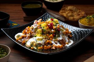 exploring traditional South Asian chaat
