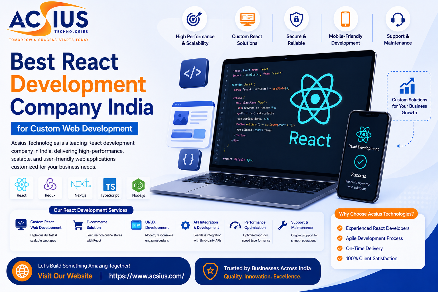 React Development Company India