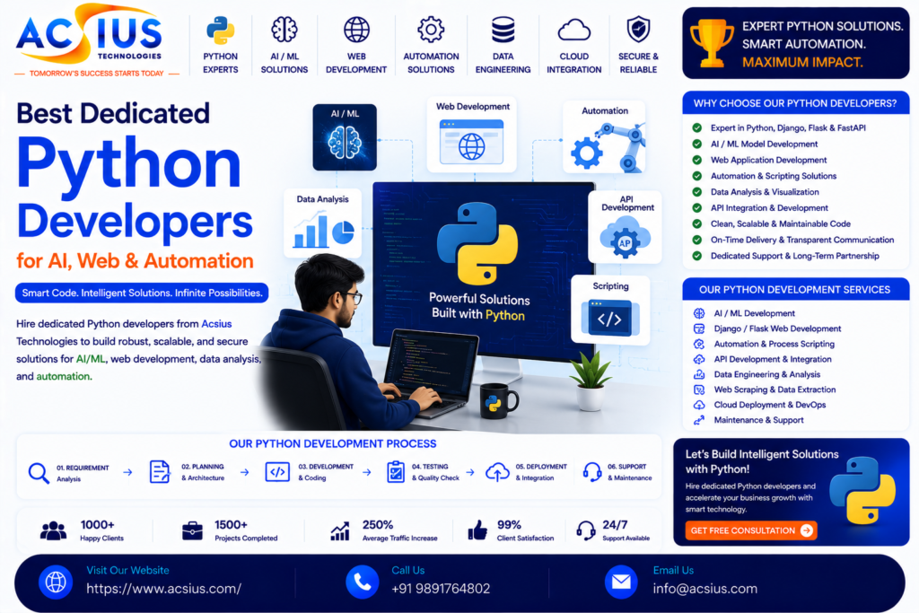 Hire Dedicated Python Developer